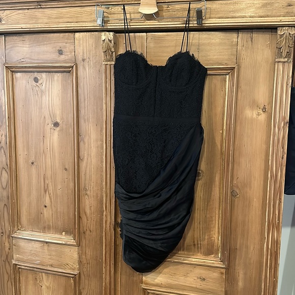 Alice + Olivia Rose Bustier Mini Dress - Picture 3 of 10